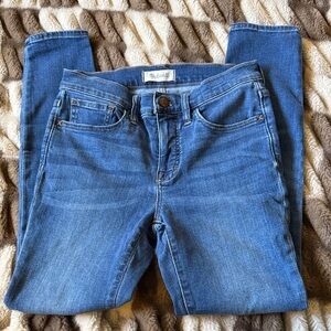 Madewell Women's Blue Skinny Jeans